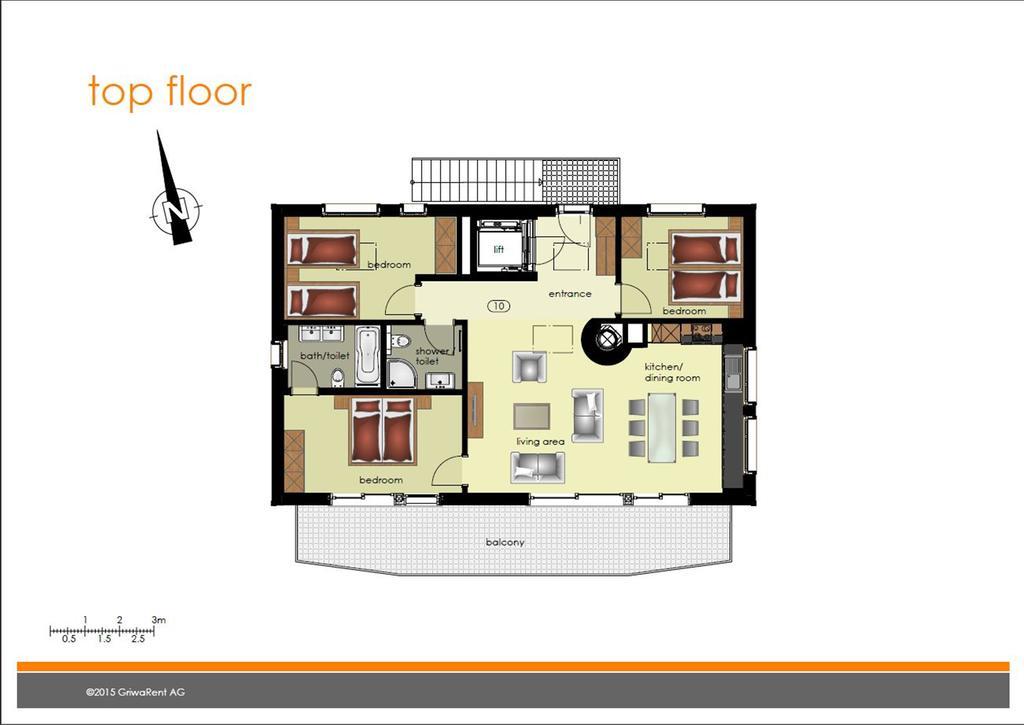 Apartment Baereggblick - Griwa Rent Ag Grindelwald Rom bilde